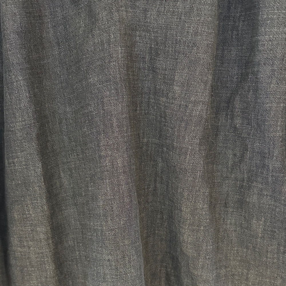 THE GREAT. Charcoal Long Sleeve Blouse - Picture 3 of 4
